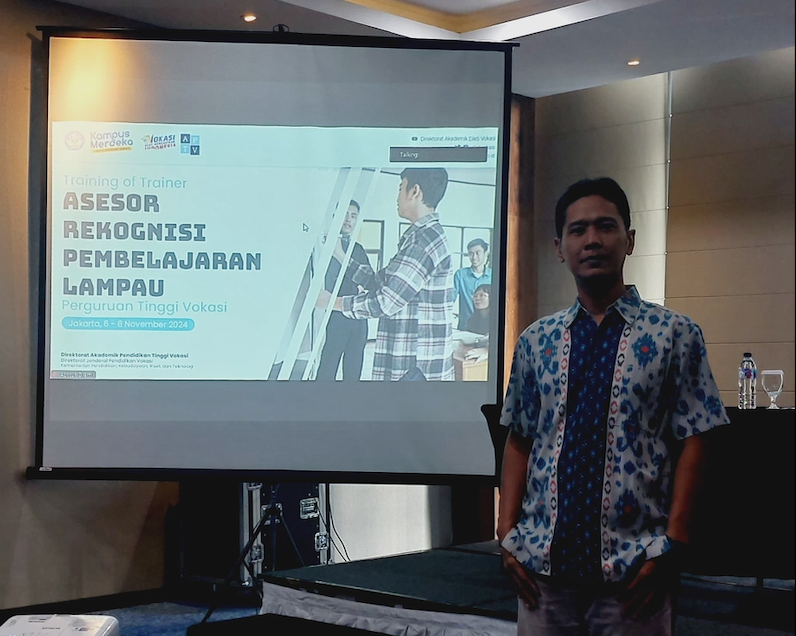 Dosen Prodi D3 Teknik Mesin Poltek Harber mengikuti TOT asesor Rekognisi Pembelajaran Lampau (RPL) oleh Direktorat Akademik Pendidikan Tinggi Vokasi